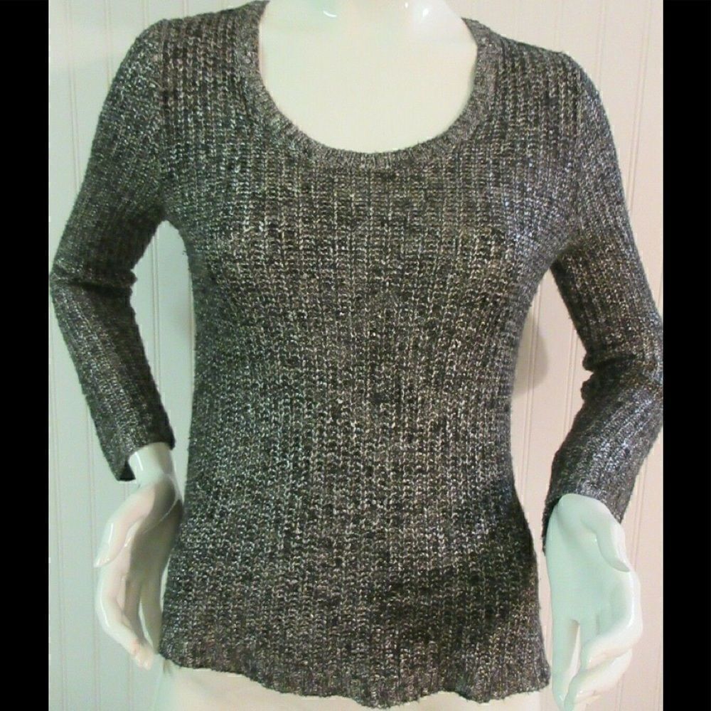 Eileen Fisher sweater linen blend sz XS